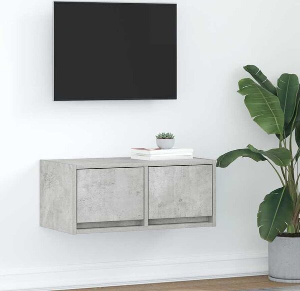 VidaXL TV skříňka kompozitní dřevo [861506] Barva: Staré dřevo, Velikost: 60 x 31 x 25.5 cm