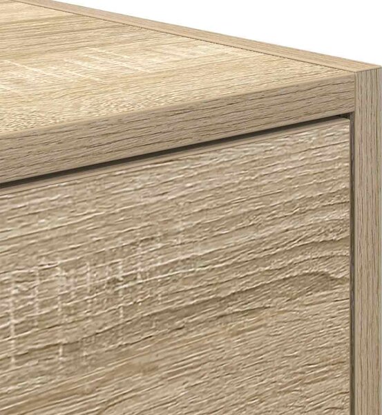 VidaXL TV skříňky 2 ks Dřevěná konstrukce [861495] Barva: Betonová šedá, Velikost: 60 x 31 x 25.5 cm