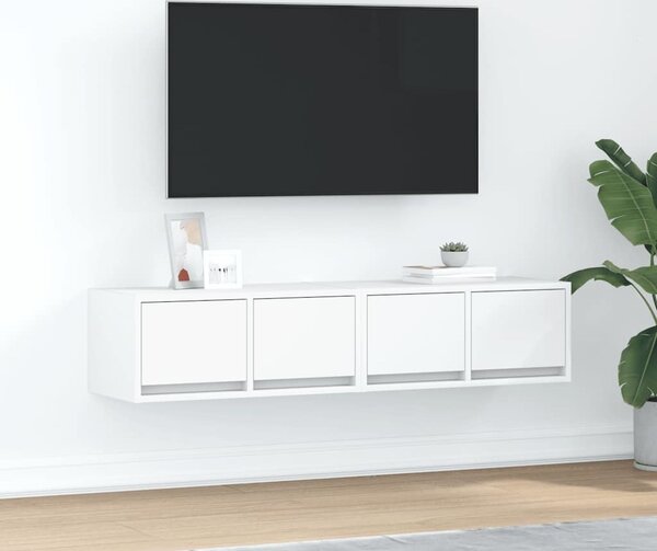 VidaXL TV skříňky 2 ks Dřevěná konstrukce [861495] Barva: Betonová šedá, Velikost: 60 x 31 x 25.5 cm