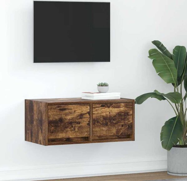 VidaXL TV skříňka kompozitní dřevo [861506] Barva: Staré dřevo, Velikost: 60 x 31 x 25.5 cm
