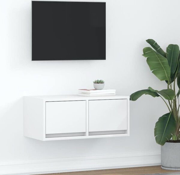 VidaXL TV skříňka kompozitní dřevo [861506] Barva: Staré dřevo, Velikost: 60 x 31 x 25.5 cm