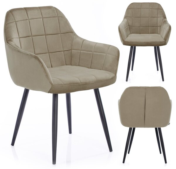 Designová židle Stillo Homede cappuccino