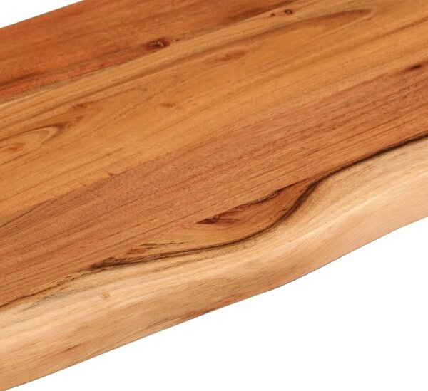 VidaXL Stolní deska obdélník masivní akácie živá hrana [370222] Barva: Přírodní, Velikost: 70 x 30 x 2.5 cm