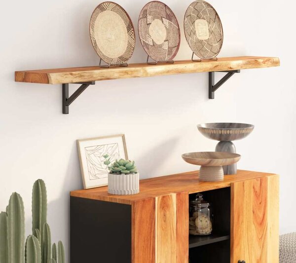 VidaXL Stolní deska obdélník masivní akácie živá hrana [370222] Barva: Přírodní, Velikost: 70 x 30 x 2.5 cm