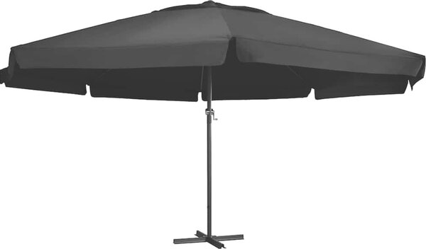 VidaXL Zahradní slunečník s hliníkovou tyčí [47369] Barva: Zelená, Velikost: 500 cm
