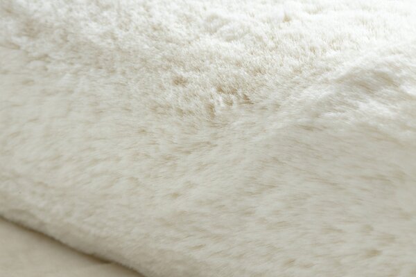 Koberec TEDDY NEW wool 45 krémový, kruh