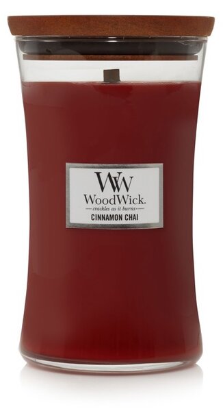 Vonná svíčka WoodWick - Cinnamon Chai 609g/110 - 120 hod