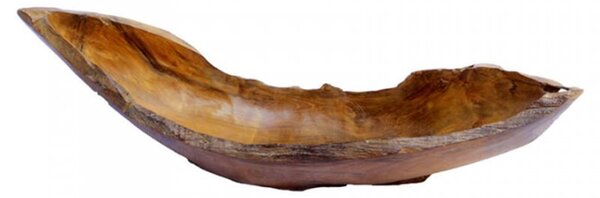 Teaková mísa Boat 70 cm