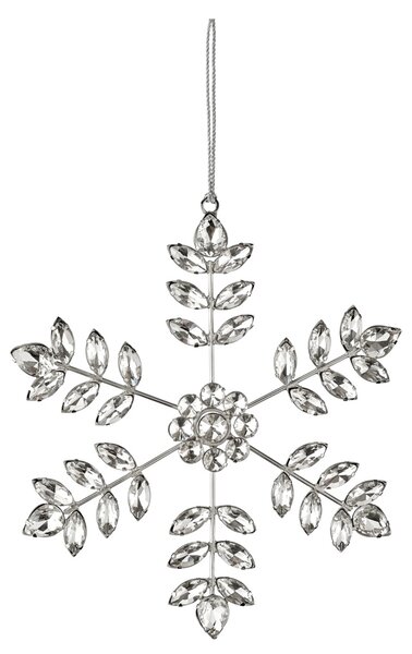 Lene Bjerre Skleněná ozdoba Ada Snowflake - 18 cm LB325