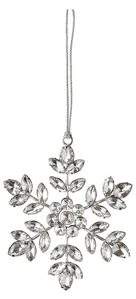 Lene Bjerre Skleněná ozdoba Ada Snowflake - 10 cm LB326