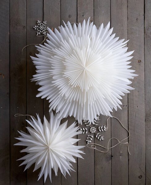 Lene Bjerre Skleněná ozdoba Ada Snowflake - 10 cm LB326