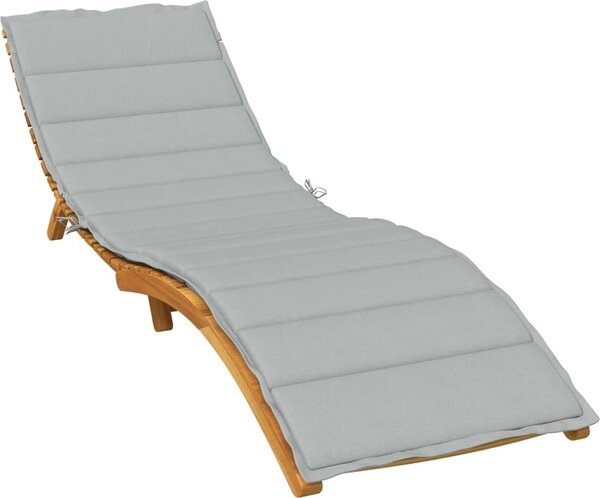 VidaXL Poduška na lehátko vínová melanž textil [4002502] Barva: melanžová tmavě šedá, Velikost: 200 x 60 x 4 cm