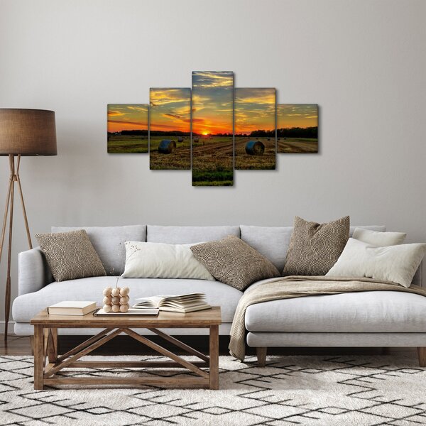 Obraz - Vesnické balíky (125x70 cm)