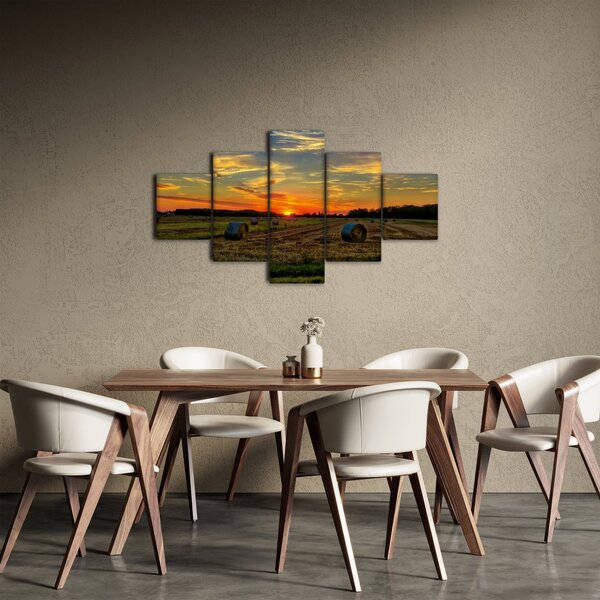 Obraz - Vesnické balíky (125x70 cm)