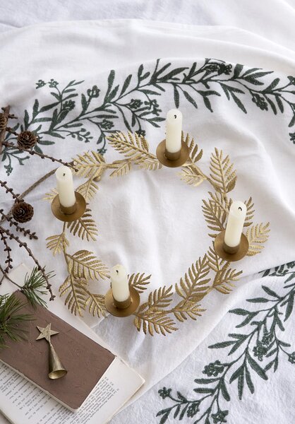 Lene Bjerre Adventní svícen Livie - Gold LB365