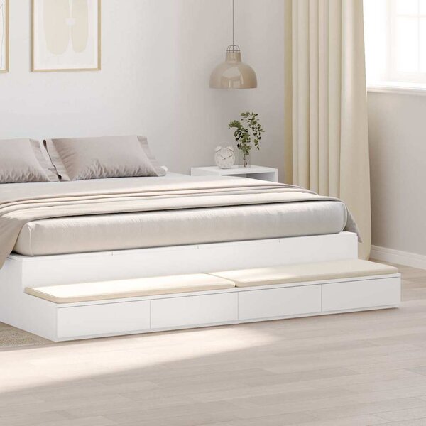 VidaXL Zásuvky pod postel se zásuvkou [866914] Barva: Bílá, Velikost: 120 x 36,5 x 16,5 cm