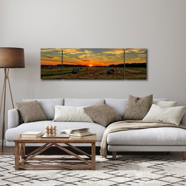 Obraz - Vesnické balíky (170x50 cm)
