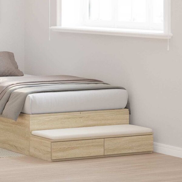 VidaXL Zásuvky pod postel se zásuvkou [866914] Barva: Bílá, Velikost: 120 x 36,5 x 16,5 cm
