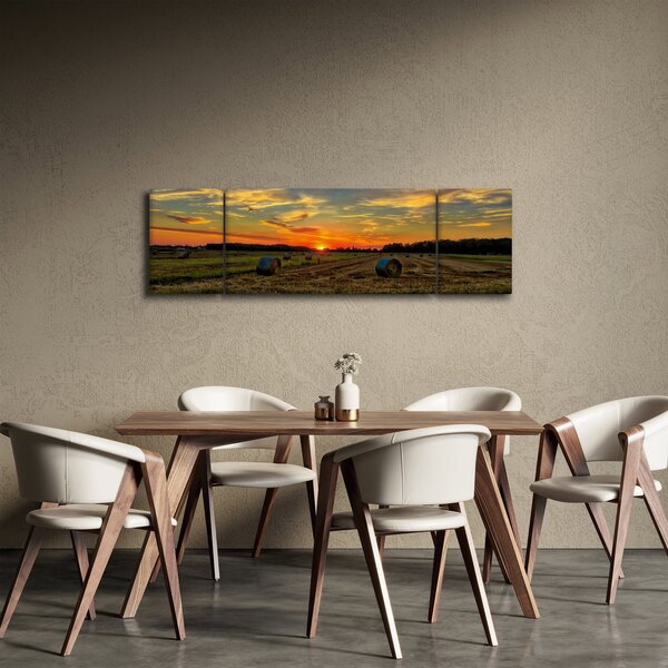 Obraz - Vesnické balíky (170x50 cm)