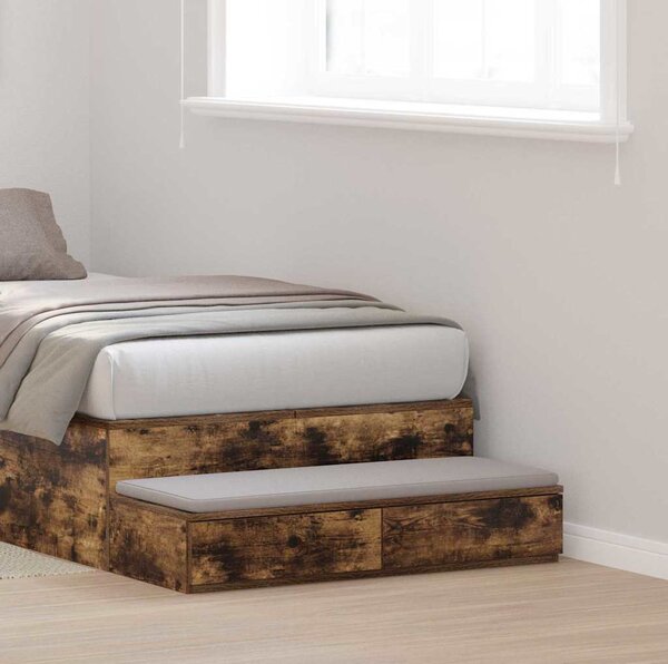 VidaXL Zásuvky pod postel se zásuvkou [866914] Barva: Bílá, Velikost: 120 x 36,5 x 16,5 cm
