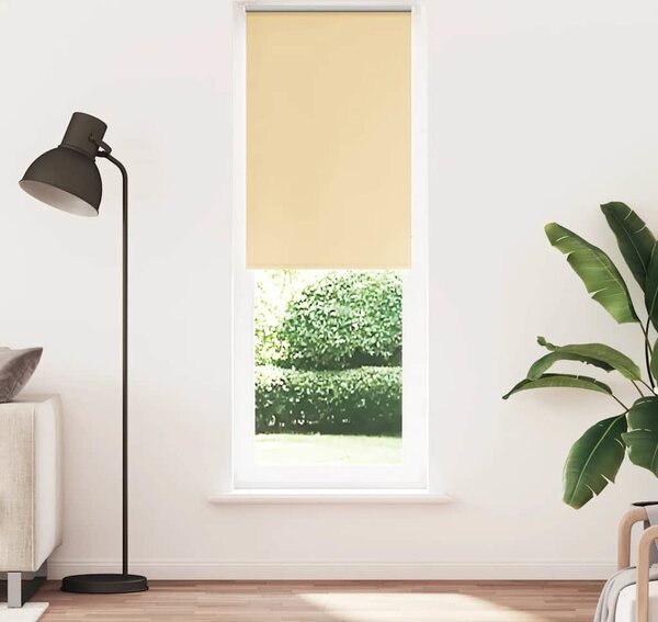 VidaXL Roleta zatemňovací šířka látky 70,7 cm polyester, 230 cm [4011851] Barva: Tlumeně bílá