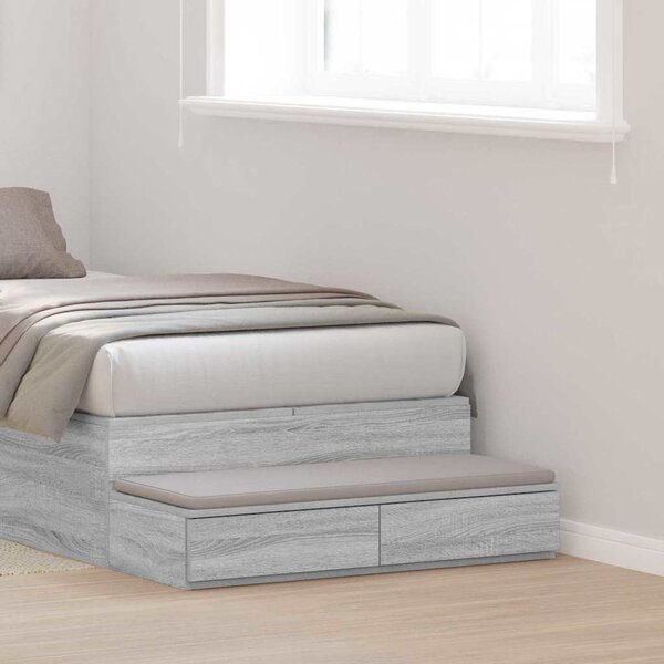 VidaXL Zásuvky pod postel se zásuvkou [866914] Barva: Bílá, Velikost: 120 x 36,5 x 16,5 cm