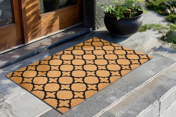 DVEŘNÍ ROHOŽKA, 40/60 cm světle hnědá Kayoom - Online Only koberce & rohožky, Online Only