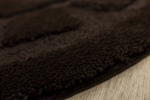 Koupelnový kobereček Ocean Wenge kruh