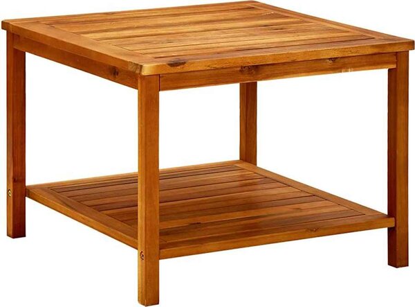 VidaXL Boční stůl Přírodní olej Masivní akátové dřevo [42026786] Barva: Hnědá, Velikost: 110 x 55 x 45 cm