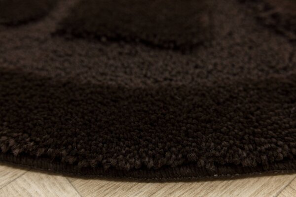 Koupelnový kobereček Ocean Wenge kruh