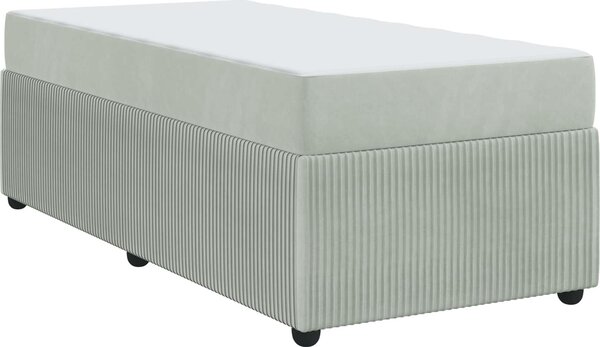 VidaXL Rám postele textil [3398321] Barva: Černá, Velikost: 90 x 200 cm