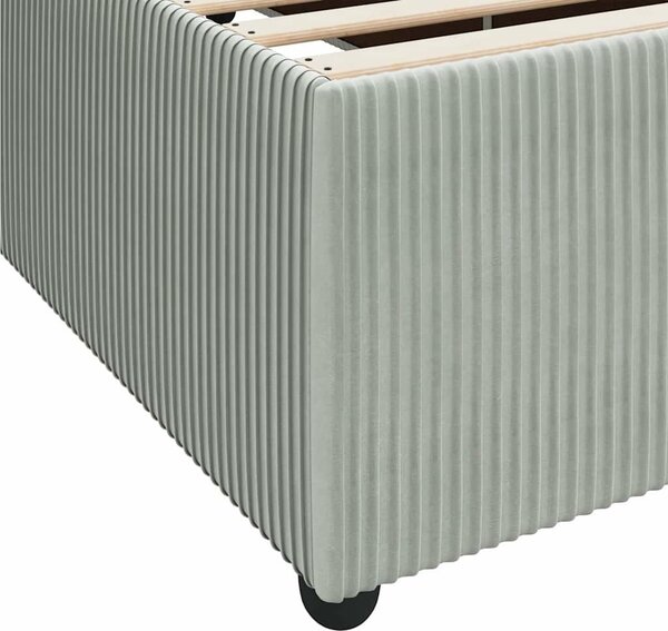 VidaXL Rám postele textil [3398321] Barva: Černá, Velikost: 90 x 200 cm