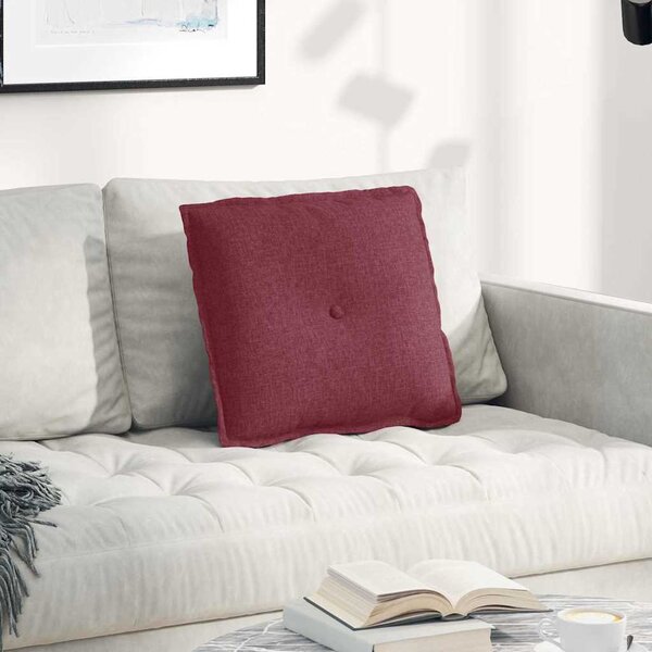 VidaXL Polštář na záda textil [42014625] Barva: Růžová, Velikost: 200 x 50 x 19 cm
