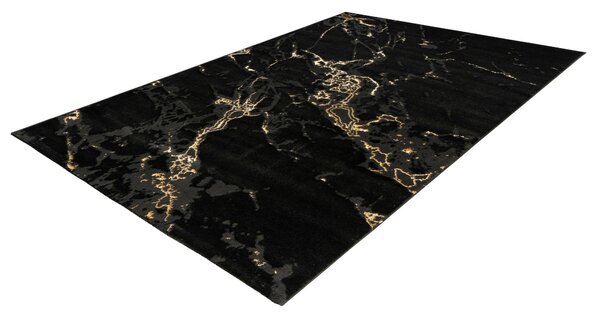 KOBEREC TKANÝ NA PLOCHO, 80/150 cm černá Kayoom - Online Only koberce & rohožky, Online Only