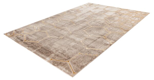 KOBEREC TKANÝ NA PLOCHO, 80/150 cm béžová Kayoom - Online Only koberce & rohožky, Online Only