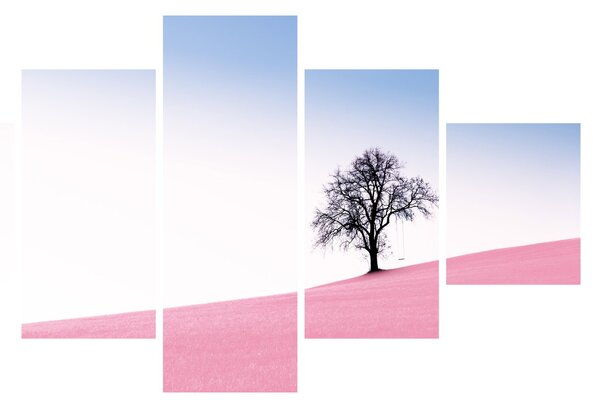 Obraz - Růžový sen (125x70 cm)