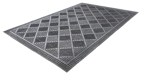 DVEŘNÍ ROHOŽKA, 40/60 cm červená Kayoom - Online Only koberce & rohožky, Online Only