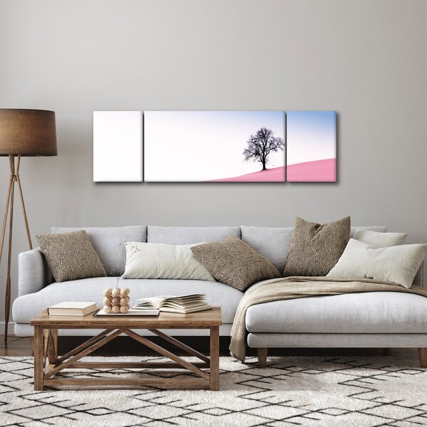Obraz - Růžový sen (170x50 cm)