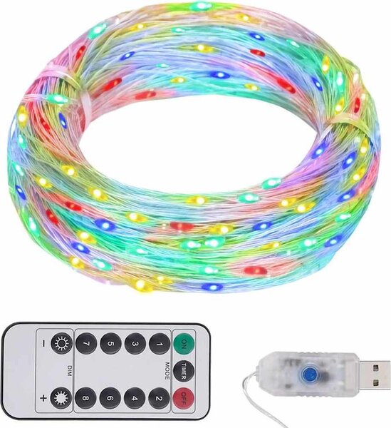 VidaXL Světelný LED řetěz s 300 LED diodami [330054] Barva: Studená bílá, Velikost: 30 m