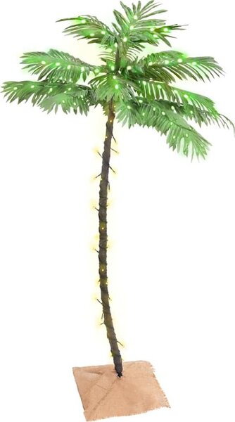 VidaXL Palma se 252 teplými bílými LED diodami [345136] Velikost: 120 cm