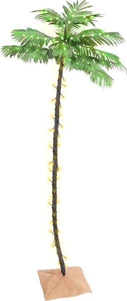 VidaXL Palma se 252 teplými bílými LED diodami [345136] Velikost: 120 cm