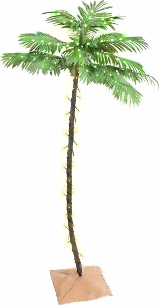 VidaXL Palma se 252 teplými bílými LED diodami [345136] Velikost: 120 cm