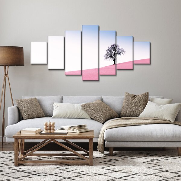 Obraz - Růžový sen (210x100 cm)