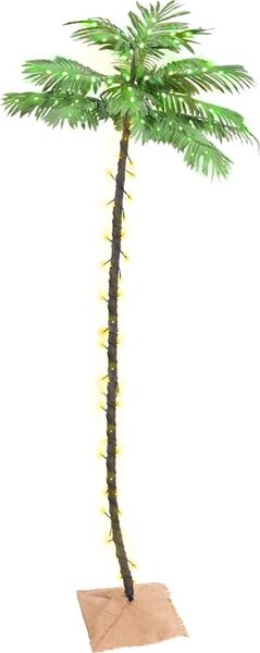 VidaXL Palma se 252 teplými bílými LED diodami [345136] Velikost: 120 cm