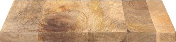 VidaXL Stolní deska čtvercová masivní [371444] Barva: Mangovníkové dřevo (dubová povrchová úprava), Velikost: 100 x 80 cm