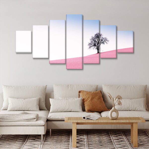 Obraz - Růžový sen (210x100 cm)