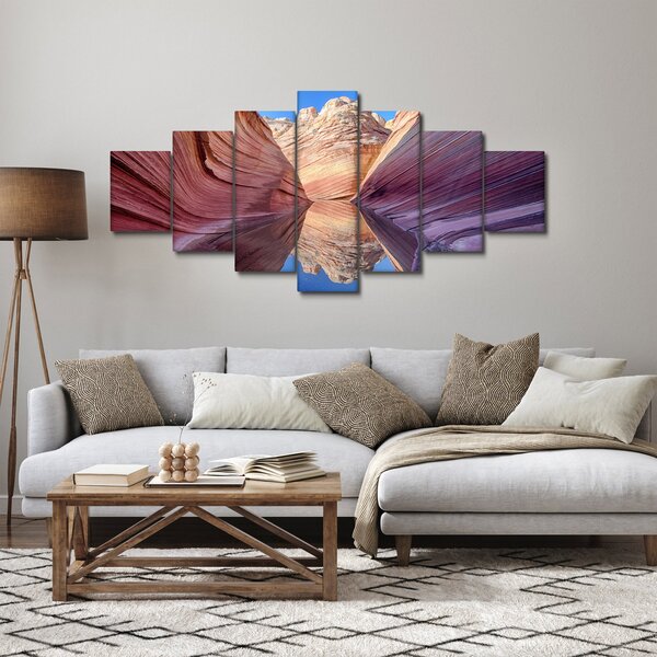 Obraz - Arizonské vlny (210x100 cm)