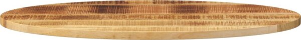 VidaXL Stolní deska oválná masivní, 38 mm [370835] Barva: Akáciové dřevo (přírodní), Velikost: 100 x 50 cm