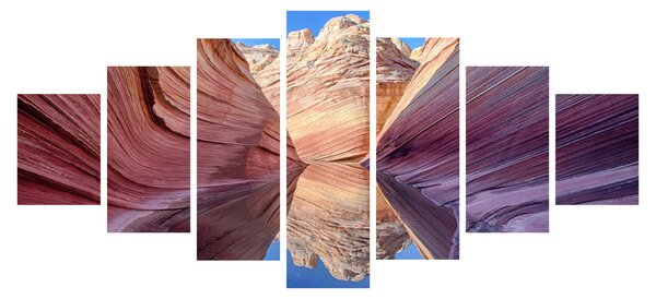 Obraz - Arizonské vlny (210x100 cm)