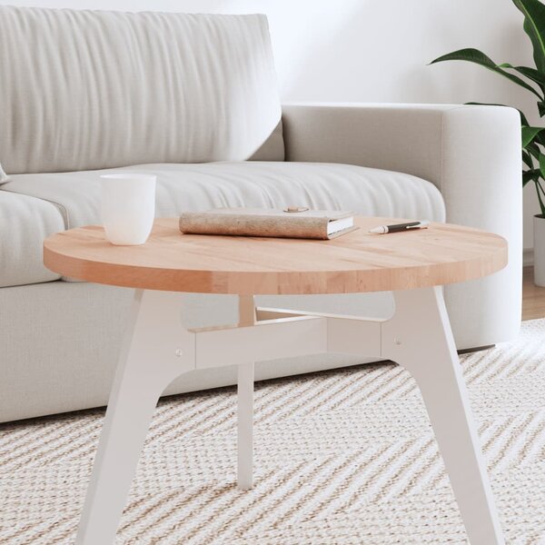 VidaXL Stolní deska čtvercová masivní bukové dřevo [355906] Barva: světle hnědá, Velikost: 50 x 2.5 cm